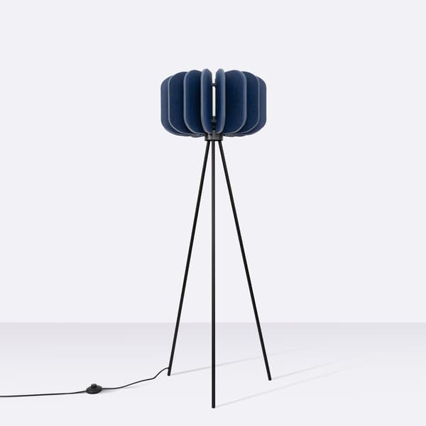 Golvlampa MULA 45 marinblå Multicolor