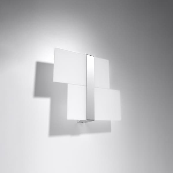 Vägglampa MASSIMO chrom White