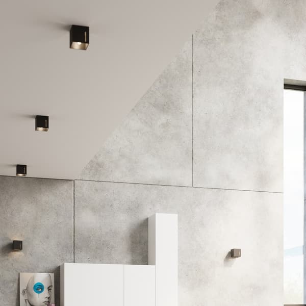 Taklampa PIXAR svart Black
