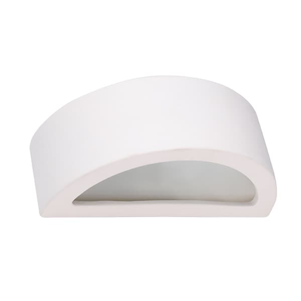 Vägglampa keramik ATENA 20 Vit