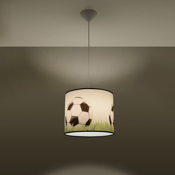 Pendellampa FOOTBALL C 30 Vit