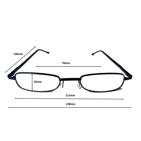 Duga Läsglasögon 1.5 med fodral grå grå f793 | grå | Fyndiq