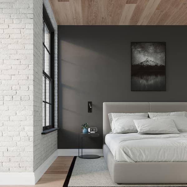 Vägglampa ENIF svart Black