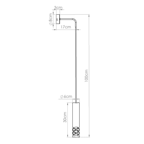 Vägglampa LIRO vit White