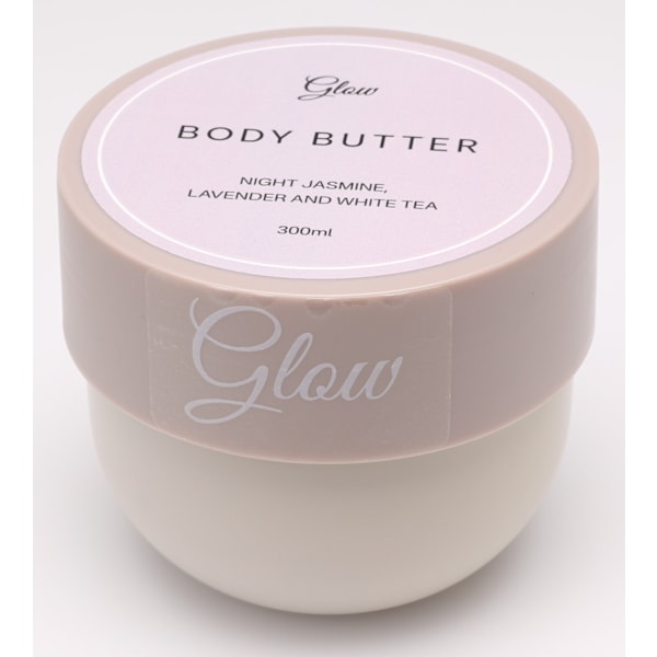 Bodybutter Hudkräm Lotion Glow 300 ml Sand