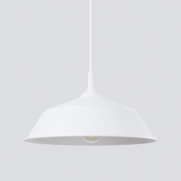 Pendellampa FRIKA vit White