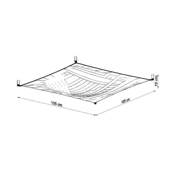Taklampa LUNA 2 vit Vit