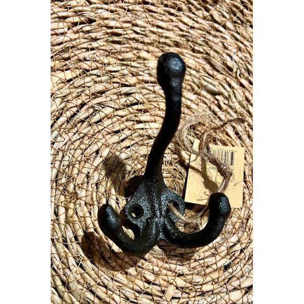 Krok Dubbel Gjutjärn Black