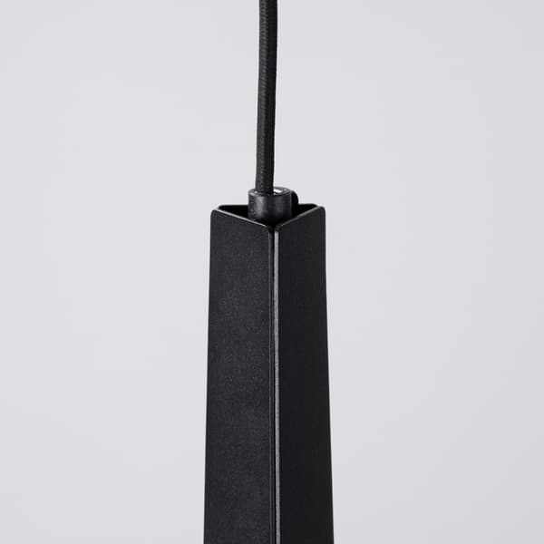 Lampada och ospensione PRYSM 1 nero Black