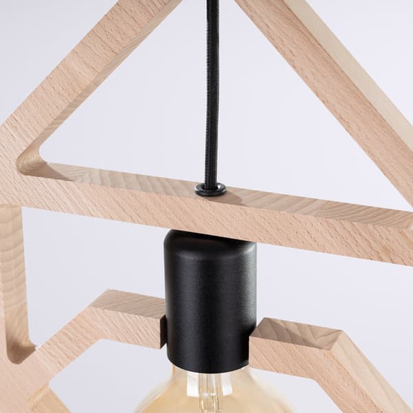 Pendellampa CARO Brown