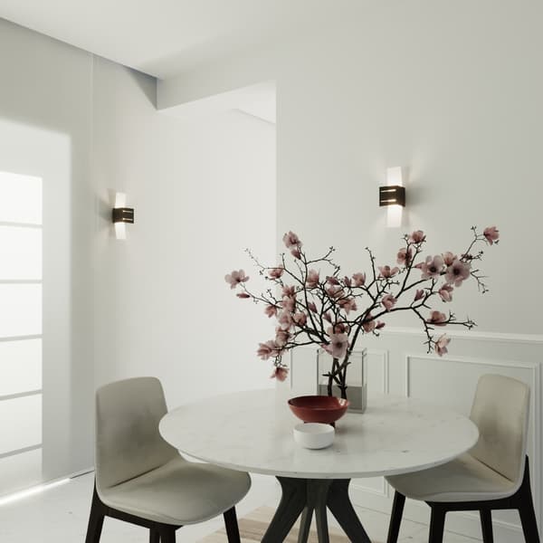 Vägglampa LORETO svart Black