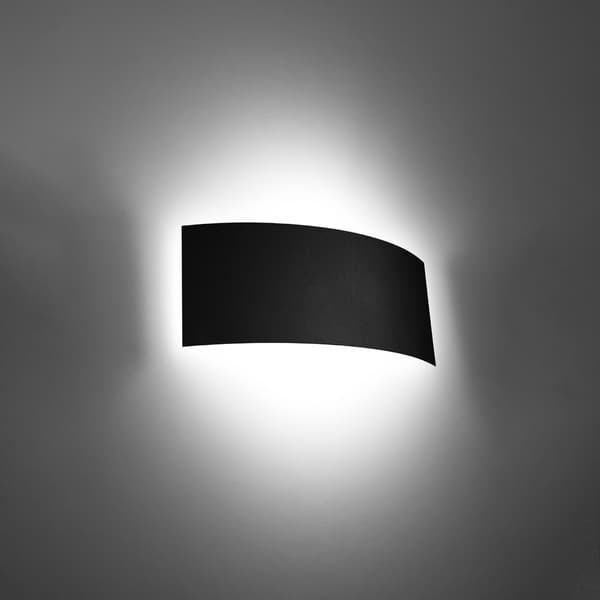 Vägglampa MAGNUS svart Black