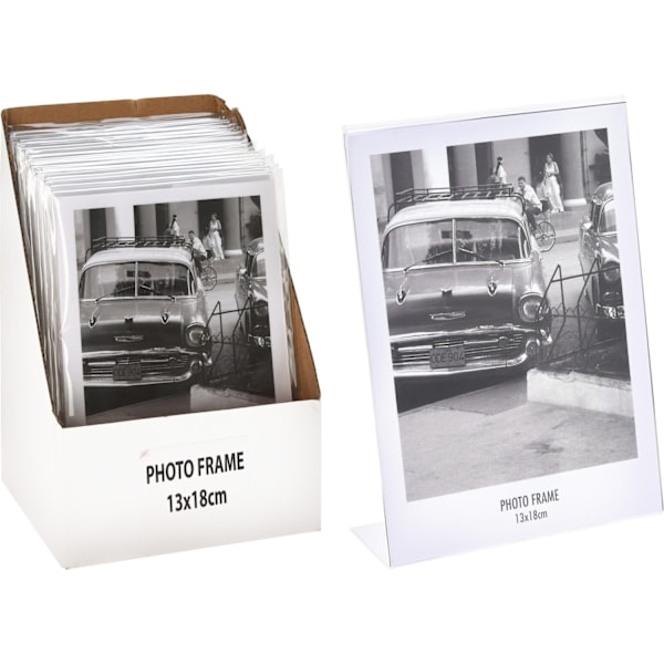 Fotoram Transparent Plast 13x18 cm Transparent