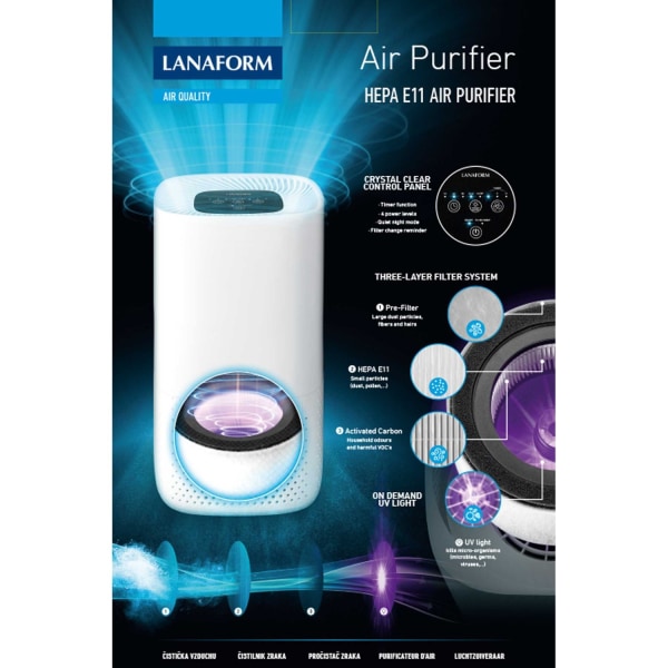 Luftrenare Lanaform White