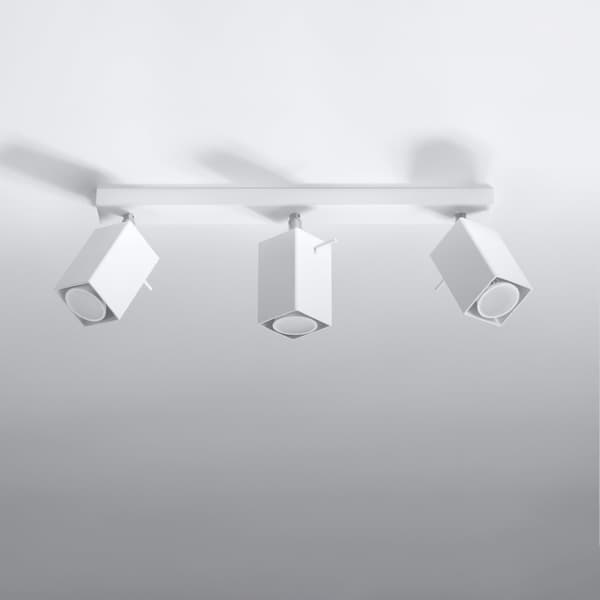 Taklampa MERIDA 3 vit White