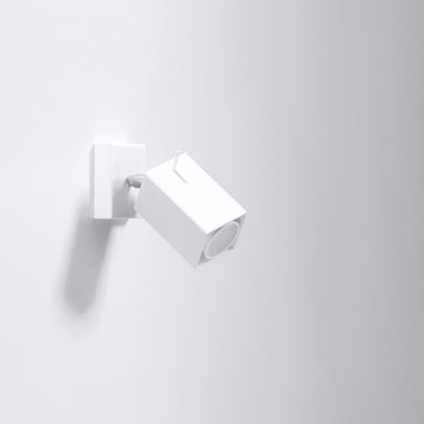 Vägglampa MERIDA vit White