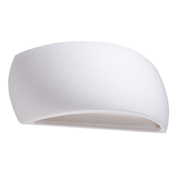 Vägglampa keramisk PONTIUS White