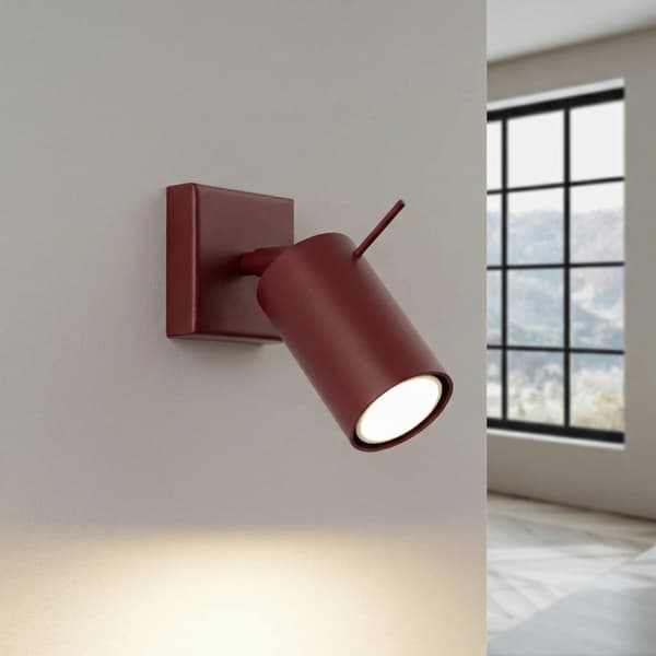 Vägglampa RING vinröd burgundy