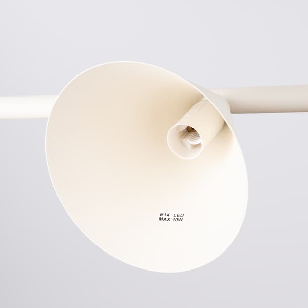 Ljuskrona NOX 4L beige Beige