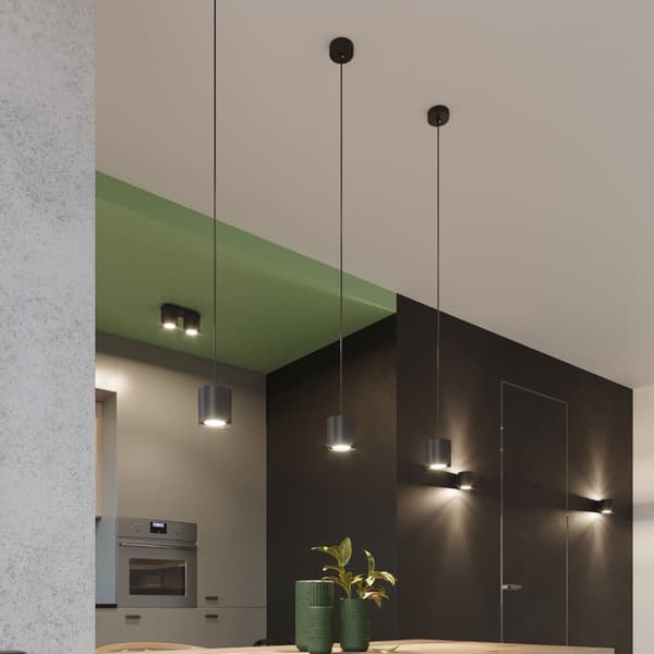 Taklampa ORBIS 1 svart Black