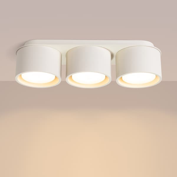 Taklampa MODO 3 beige Gx53 Beige