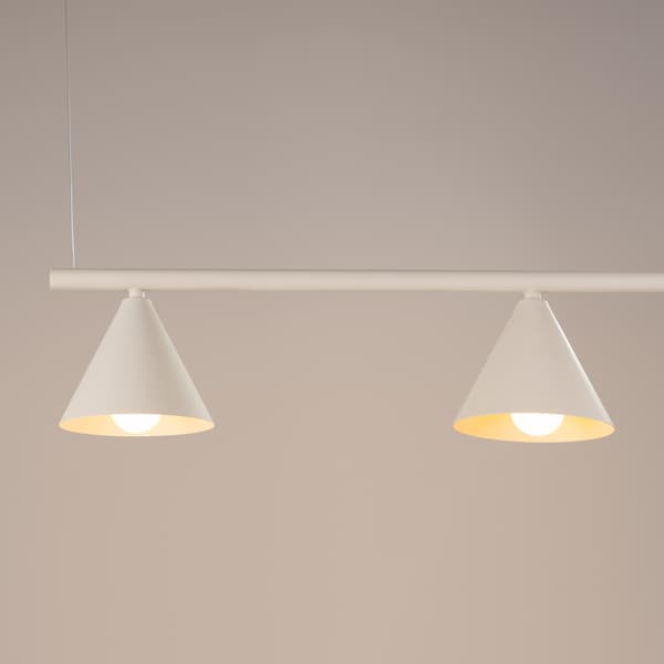 Ljuskrona NOX 4L beige Beige