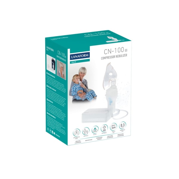 Nebulisator/Luftvägsrenare Nebolizer CN-100P Lanaform Transparent