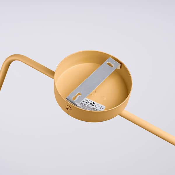 Vägglampa NOX guld Gold