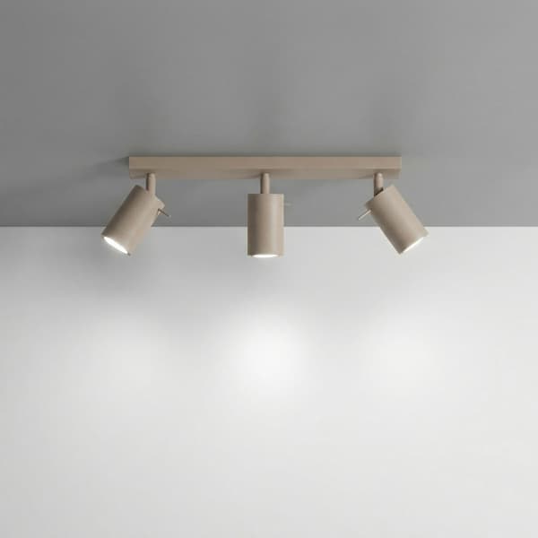Taklampa RING 3 gråbrun Taupe