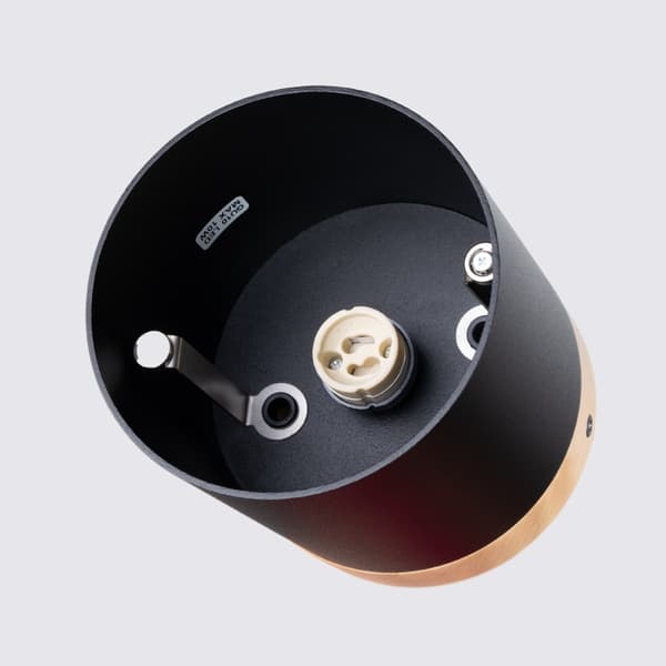 Taklampa RIF svart Black