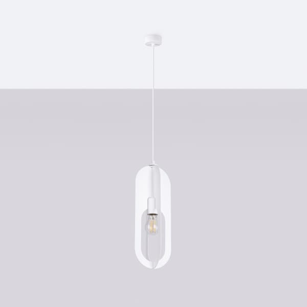 Pendellampa NICUS 1 vit White