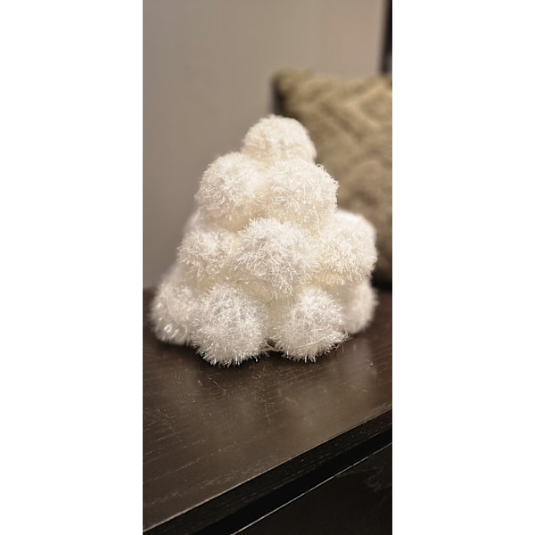 Snölykta Snöboll Vit Vit