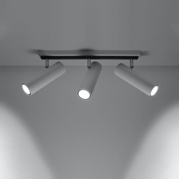 Taklampa DIREZIONE 3 vit White