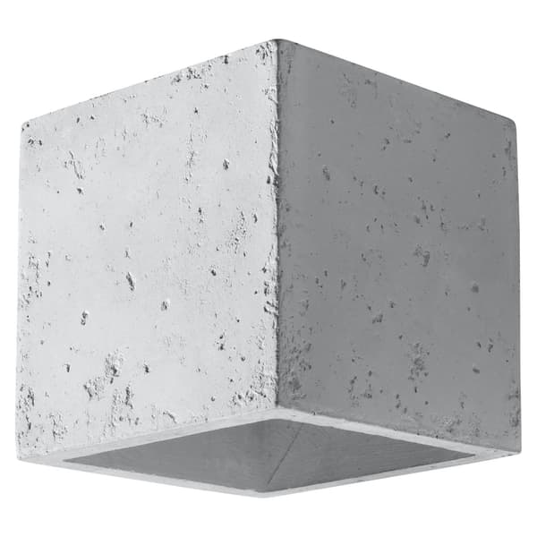 Vägglampa QUAD betong Grey