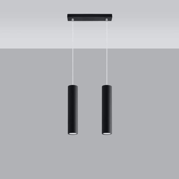 Pendel lampa LAGOS 2 svart Black