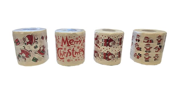 Toalettpapper Toarulle Jul Vit