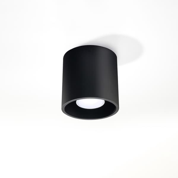 Taklampa ORBIS 1 svart Black
