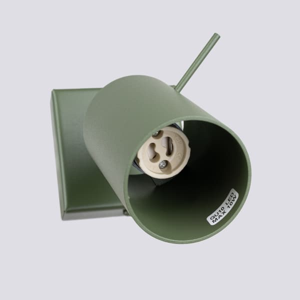 Vägglampa RING olivgrön Grön