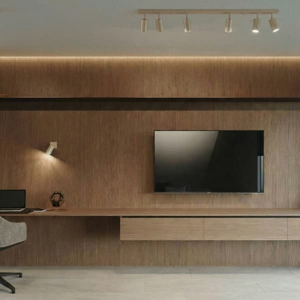 Taklampa RING 6L gråbrun Taupe