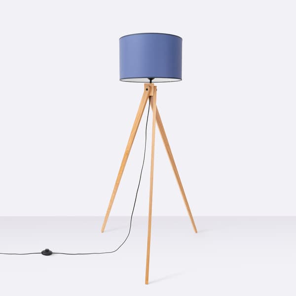 Golvlampa NATT marinblå Multicolor