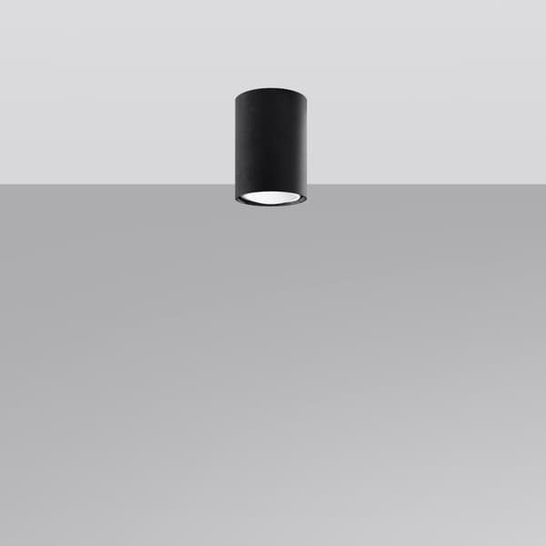 Taklampa LAGOS 10 svart Black