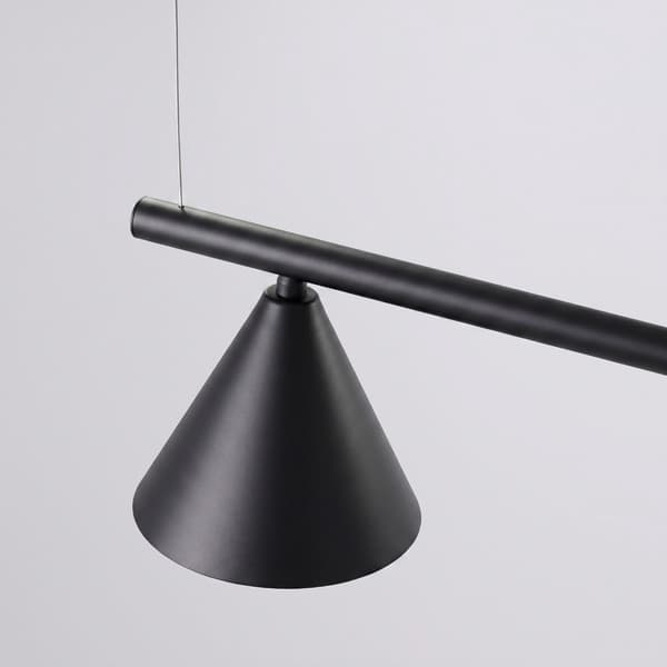 Ljuskrona NOX 4L svart Black