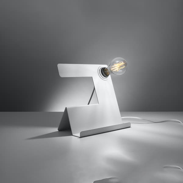 Bordslampa INCLINE vit White