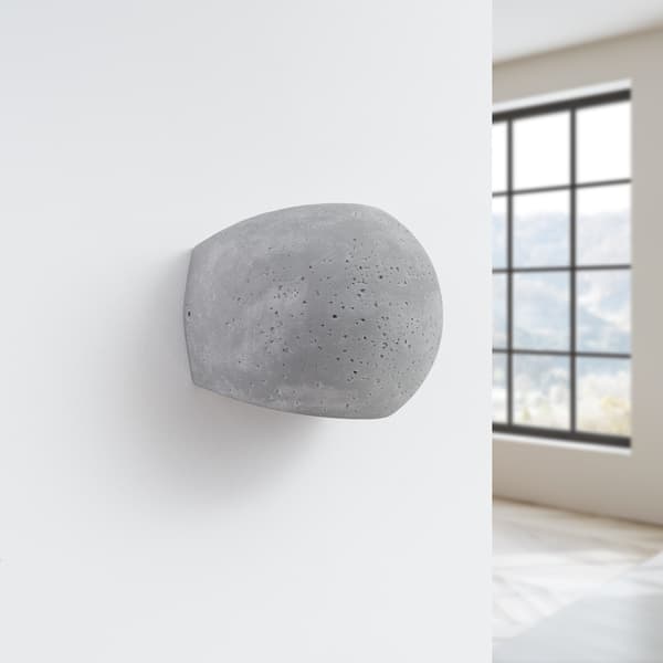 Vägglampa GLOBE betong Grey