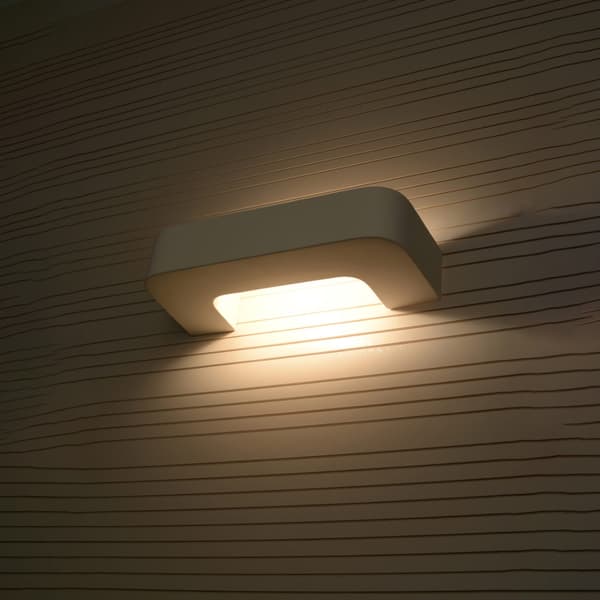 Vägglampa keramisk MAGNET White