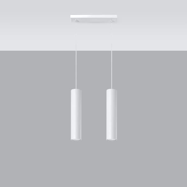 Pendel lampa LAGOS 2 vit White