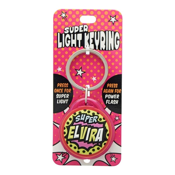 Nyckelring ELVIRA Super Light Keyring multifärg