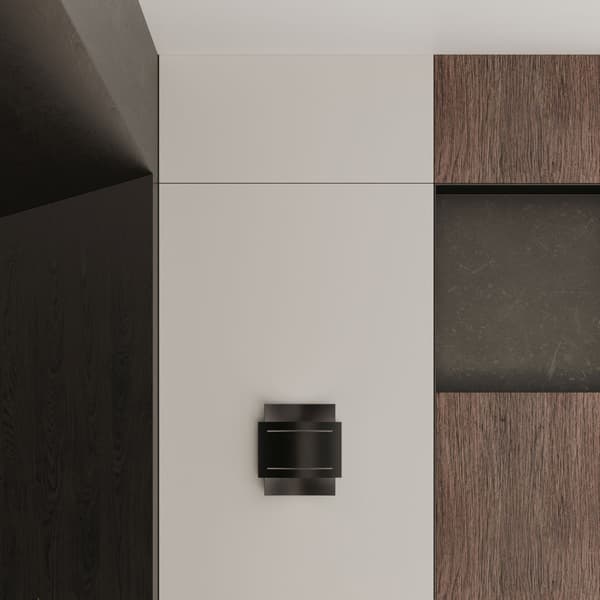 Vägglampa HESTIA svart Black