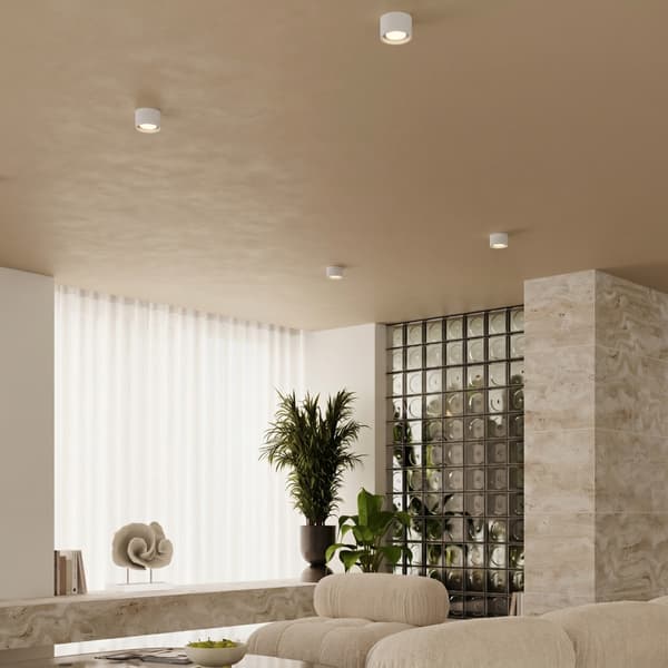 Taklampa MODO 2 vit Gx53 White