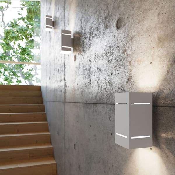 Vägglampa BLOCCO vit White